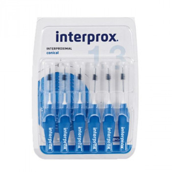 Interprox 1,3 mm Conical x6 brossettes Crinex