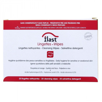 Ilast Lingettes nettoyantes x20 Horus Pharma