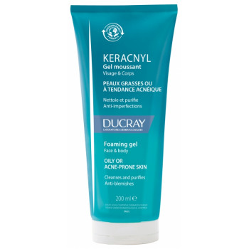 Keracnyl gel moussant 200ml Ducray
