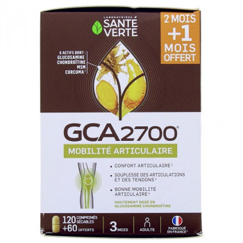GCA 2700 x120cpr sécables + 60 offerts Santé Verte