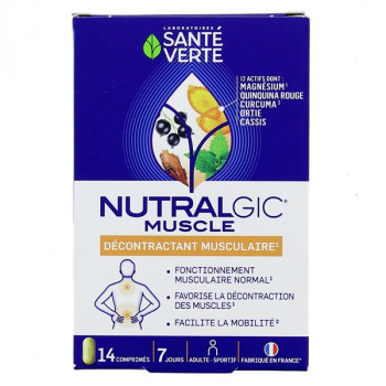 Nutralgic Muscle x14cpr Santé Verte