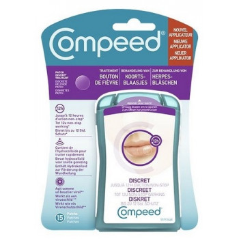 Compeed Bouton de fièvre x15 patchs discrets