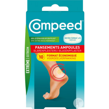 Compeed Ampoules Extrême x10 pansements Moyen
