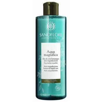 Aqua Magnifica Eau de soin botanique anti-imperfections Bio 400ml Sanoflore