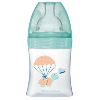 Biberon anti-colique Tétine plate Débit 1 Air 150ml Dodie