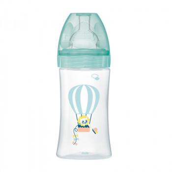 Biberon anti-colique Tétine plate Débit 2 Air 270ml Dodie