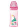 Biberon tétine ronde 3 vitesses débit 3 Rose Jungle 330ml Dodie