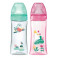 Biberon tétine ronde 3 vitesses débit 3 2x330ml Dodie