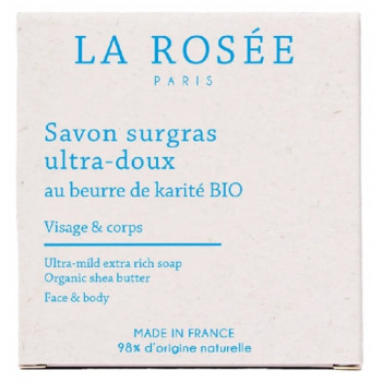Savon surgras ultra-doux Bio 100g La Rosée