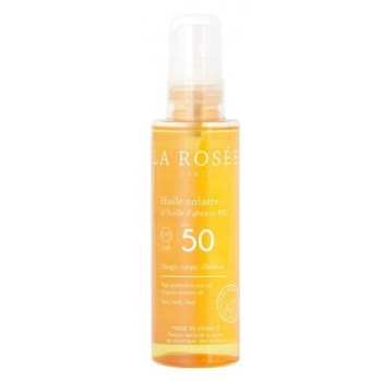 Huile Solaire Bio SPF50 150ml La Rosée