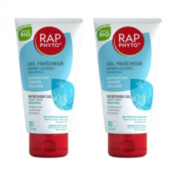 Rap Phyto Gel Fraîcheur Menthol Bio Jambes légères 2x150ml