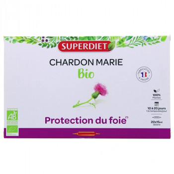 Chardon Marie Bio x20 ampoules Superdiet