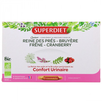 Quatuor Bio Confort Urinaire x20 ampoules Superdiet