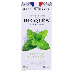 Alcool de menthe 50ml Ricqlès