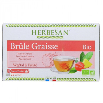 Infusion Brûle Graisse Bio x20 sachets Herbesan