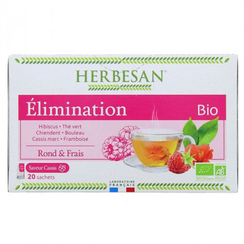 Infusion Élimination Bio x20 sachets Herbesan
