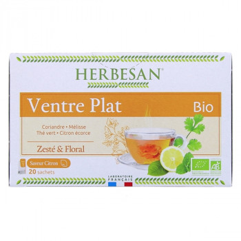 Infusion Ventre Plat Bio x20 sachets Herbesan