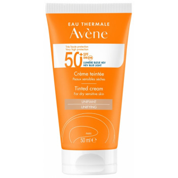 Crème Solaire teintée SPF50+ 50ml Avène