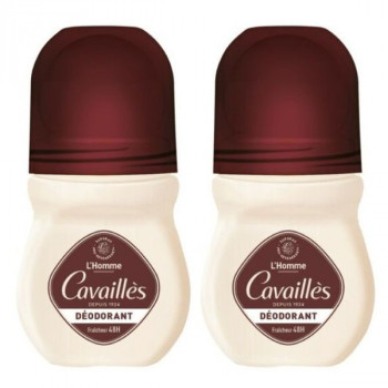 Déodorant Roll-On Homme 48h 2x50ml Cavaillès