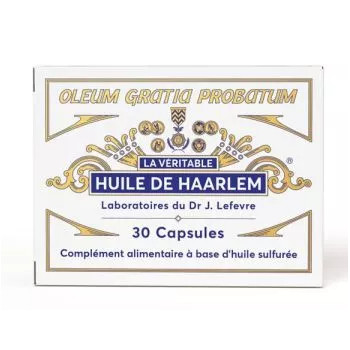 Huile de Haarlem x30 capsules Lefevre