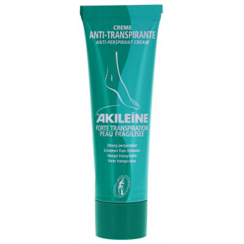 Crème pieds Antitranspirante Actif Myco-préventif 50ml Akileïne