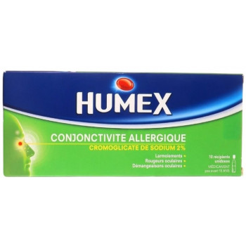 Humex 2% Collyre x10 unidoses