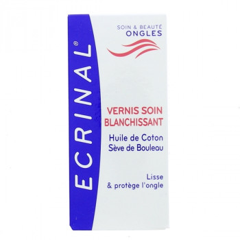 Vernis Soin Blanchissant 10ml  Ecrinal