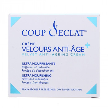 Crème Velours Anti-âge+ 50ml Coup d'Eclat