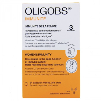 Oligobs Immunité de la femme x84 capsules CCD