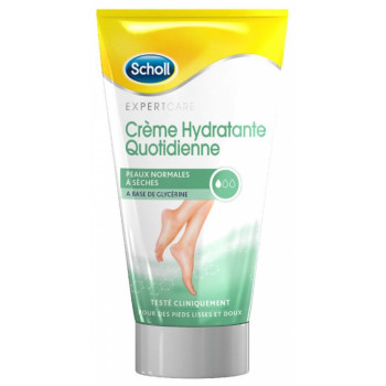 Crème hydratante quotidienne 150ml Scholl