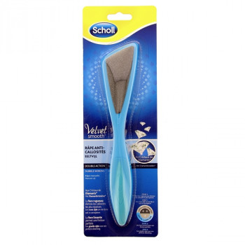 Râpe Anti-Callosités Double action aux cristaux de diamant Scholl