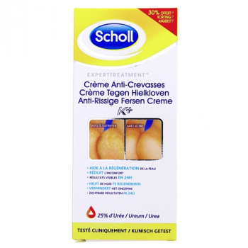 Crème Anti-crevasses K+ 120ml Scholl