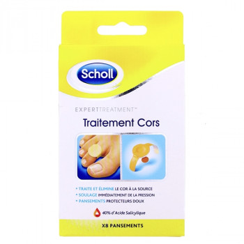 Pansements Traitement Cors x8 Scholl