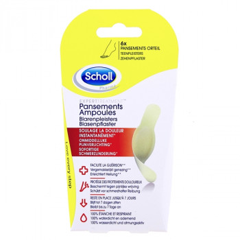 Pansements Ampoules Orteils x6 Scholl