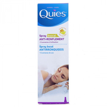 Spray buccal anti-ronflement Miel-Citron 70ml Quiès