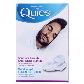 Gouttière buccale Anti-ronflement x1 Quiès