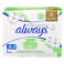 Always serviettes Cotton Protection Night x8