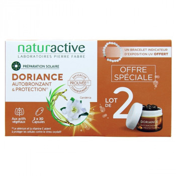 Doriance Autobronzant & Protection 2x30 capsules Naturactive