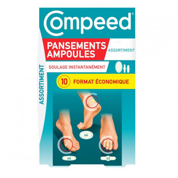 Compeed Ampoules assortiment x10 pansements