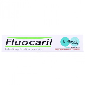 Dentifrice Bi-fluoré 250mg Gel 75ml Fluocaril