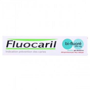 Dentifrice Bi-fluoré 250mg Gel 125ml Fluocaril
