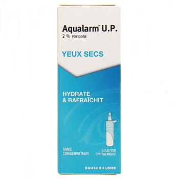 Aqualarm UP Yeux Secs 10ml Bausch + Lomb