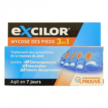 Excilor Mycose des pieds 3en1 15ml