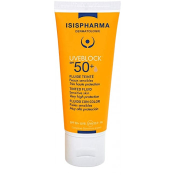 UVEBLOCK SPF50+ Fluide teinté 40ml Isispharma