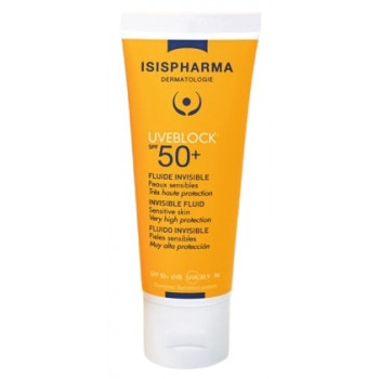 UVEBLOCK SPF50+ Fluide invisible 40ml Isispharma