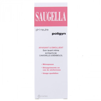 Polygin Soin lavant intime 250ml Saugella