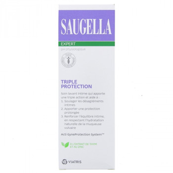 Triple Protection Soin lavant intime 250ml Saugella