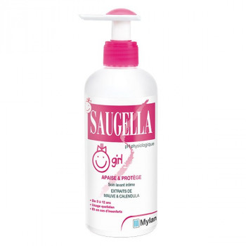 Girl Soin Lavant Intime Apaise & Protège 200ml Saugella