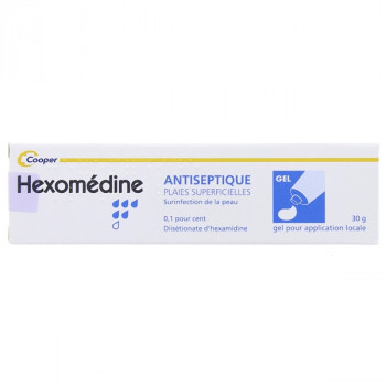 Hexomedine 0,1% Gel 30g Cooper