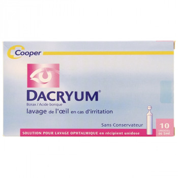 Dacryum Unidoses 10x5ml Cooper